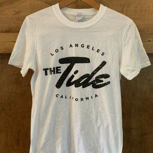 The Tide European Tour Merch Bar Shirt NWOT Size Small